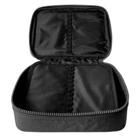 Estojo Escolar Crinkle Viniforte Preto - Retangular