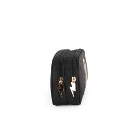 Estojo Juvenil Duplo Harry Potter Luxcel - Preto