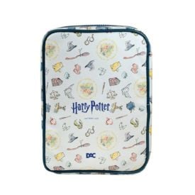 Estojo Juvenil Retangular Harry Potter Dac - Off White