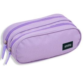 Estojo Retangular Duplo Kit Style - Sortido