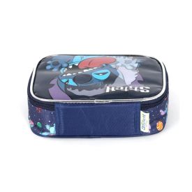 Estojo Retangular Infantil Stitch Nitght Luxcel - Sortido