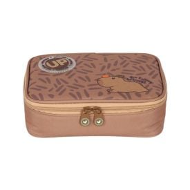 Estojo Retangular Juvenil Capivara Luxcel - Sortido