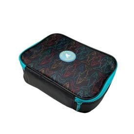 Estojo Retangular Tubarões Viniforte - Preto