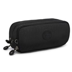 Estojo Triplo Juvenil Kika - Preto 