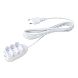 Extensão Elétrica 3 Tomadas 2 Pinos 10A 10M Branca Ext 2010