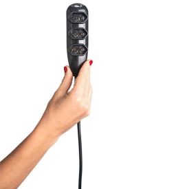 Extensão Elétrica Intelbras 3 Tomadas 3 Pinos 10A 5M Preta