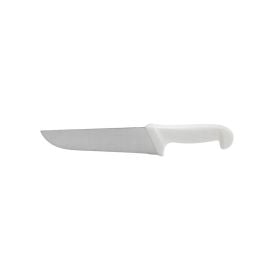 Faca para Churrasco Inox 8" com Cabo Branco Corneta