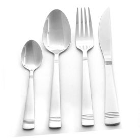 Faqueiro Aço Inoxidável Capri Havan Casa 24 Peças - Prateado