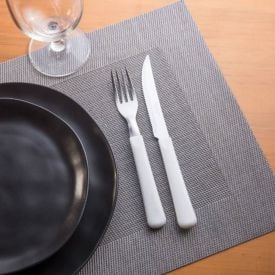 Faqueiro Glow Simonaggio 16 Peças - Branco