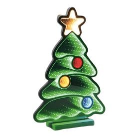 Árvore de Natal Iluminada Led Luz Infinita Taschibra