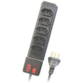 Filtro De Linha Com Proteção 5 Tomadas 1,20M Fc