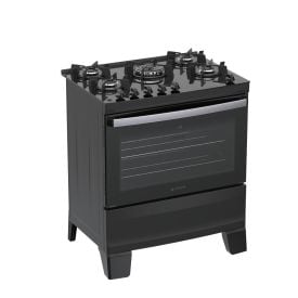 Fogão de Piso 5 Bocas Atlas Agile Glass Up