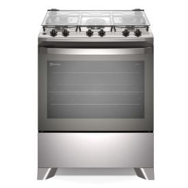 Fogão Electrolux 5 Bocas Mesa Inox Perfect Cook E Vaporbake Fe5ic