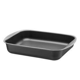 Forma Retangular Aluminio Starflon Max Brasil Tramontina 28Cm - Grafite