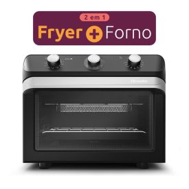 Forno Elétrico Fritadeira Fryer Mueller 35 Litros Preto MFB35G