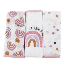 Fralda Estampada Com 3 Peças Havan Baby - Arco-Íris