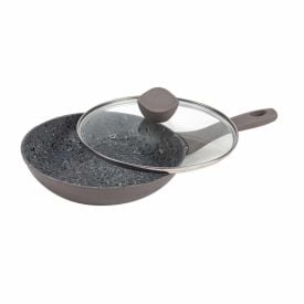 Frigideira Com Tampa Ibiza Havan Casa 24Cm - Chocolate