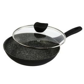 Frigideira Com Tampa Ibiza Havan Casa 24Cm - Preto