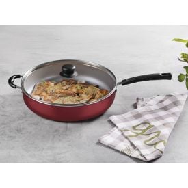 Frigideira Com Tampa Jumbo Tramontina Bordô - 30cm