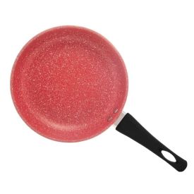 Frigideira De Alumínio Revestimento Cerâmico Indução Lyor 24Cm - Vermelho