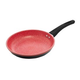 Frigideira De Indução Alumínio Revestida Cerâmica Lyor 1,150L - Preto e Vermelho