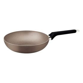 Frigideira Funda Tramontina Milazzo Aluminio Starflon Max 24Cm - Amêndoa