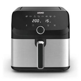 Fritadeira Airfryer Arno Mega 7,5 Litros Digital Inox AFD7