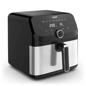 Fritadeira Airfryer Arno Mega 7,5 Litros Digital Inox AFD7