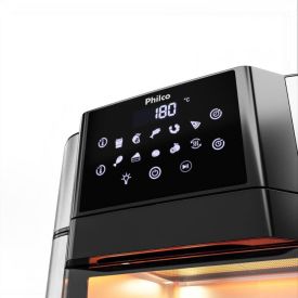 Fritadeira Air Fryer Oven Philco 15 Litros Painel Digital PAF15A