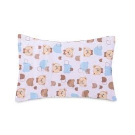 Fronha Avulsa Bebê 30X40cm Malha Yoyo Baby - Ursinho