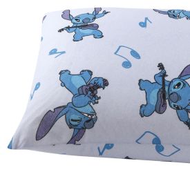 Fronha Avulsa Estampada 100% Algodão Disney  - Stitch Song