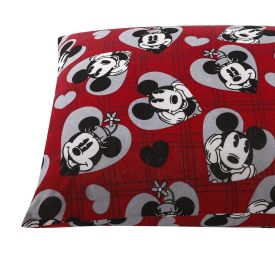 Fronha Avulsa Estampada 100% Algodão Disney  - Love Film Red