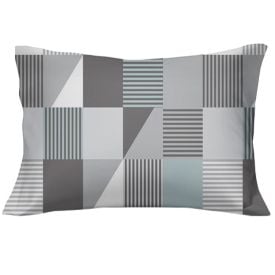 Fronha Avulsa Malha Estampada Havan Casa - Storm Cinza