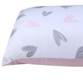 Fronha Avulsa Malha Estampada Havan Casa - Amore/ Rosa Make