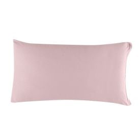 Fronha Avulsa 100% Algodão Malha Fio Penteado Havan Casa 1 Pç - Rosa Bebê