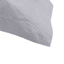 Fronha Avulsa Percal 100% Algodão Buona Fortuna - Poa Prata