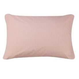 Fronha Avulsa Percal 100% Algodão Buona Fortuna - Poa Rosa