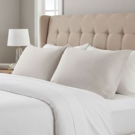 Fronha Avulsa Percal 100% Algodão Buona Fortuna - Poa Cru