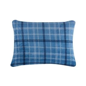Fronha Avulsa Plush Estampada Havan Casa - Enzo Azul