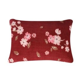 Fronha Avulsa Plush Estampada Havan Casa - Nina Floral Rosa