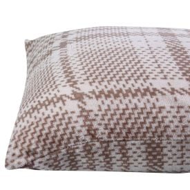 Fronha Avulsa Plush Estampada Havan Casa - Tartan Cru
