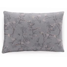Fronha Avulsa Plush Estampada Havan Casa - Ramas Cinza