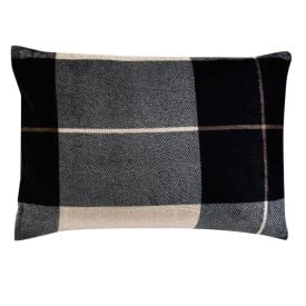 Fronha Avulsa Plush Estampada Havan Casa - Glenn Geo Preto