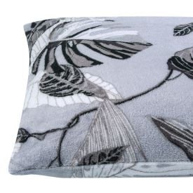 Fronha Avulsa Plush Estampada 50Cmx70cm Havan Casa - Forest Cinza
