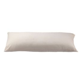 Fronha de Travesseiro Corporal 40 X 130 cm Buona Fortuna - Poa/Cru