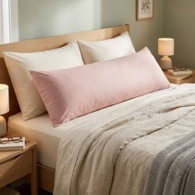 Fronha de Travesseiro Corporal 40 X 130 cm Buona Fortuna - Poa Rosa