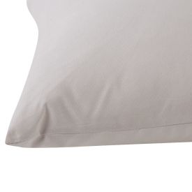 Fronha De Travesseiro Corporal 40X130 Cm Buona Fortuna  - Cru