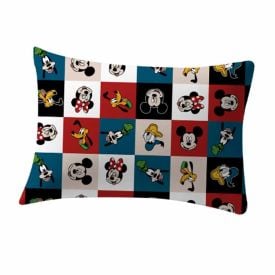 Fronha Estampada 48X68cm Disney - Mickey Xadrez