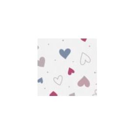 Fronha Infantil 100% Algodão Estampada Havan Kids - CORACOES COLORIDOS