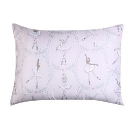 Fronha Avulsa Infantil Microfibra Havan Kids 1 Pç - Pink Bailarina/ Rosa